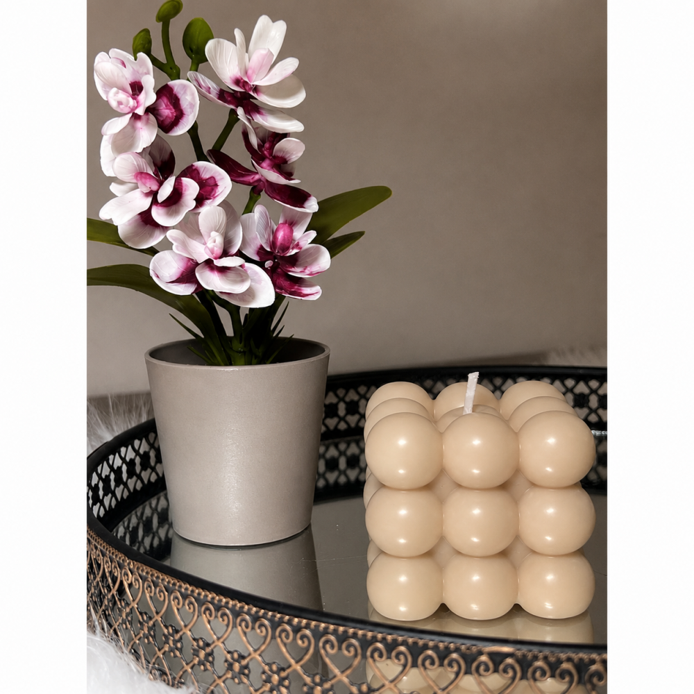 Big Bubble Handmade Scented Candle Plant-Based Soy Wax | Candlespap.gr