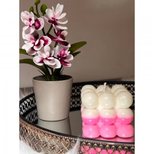 Big Bubble Handmade Scented Candle Plant-Based Soy Wax | Candlespap.gr