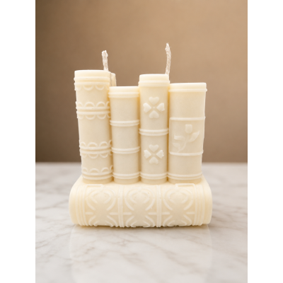 Book Lover Candle Handmade Scented Candle Plant-Based Soy Wax