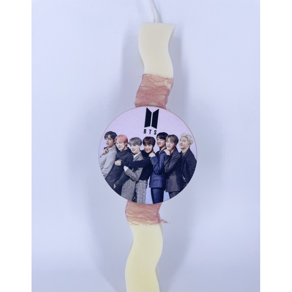 BTS Easter candle – scented candle made from plant-based soy wax - Easter Candles | Candlespap.gr