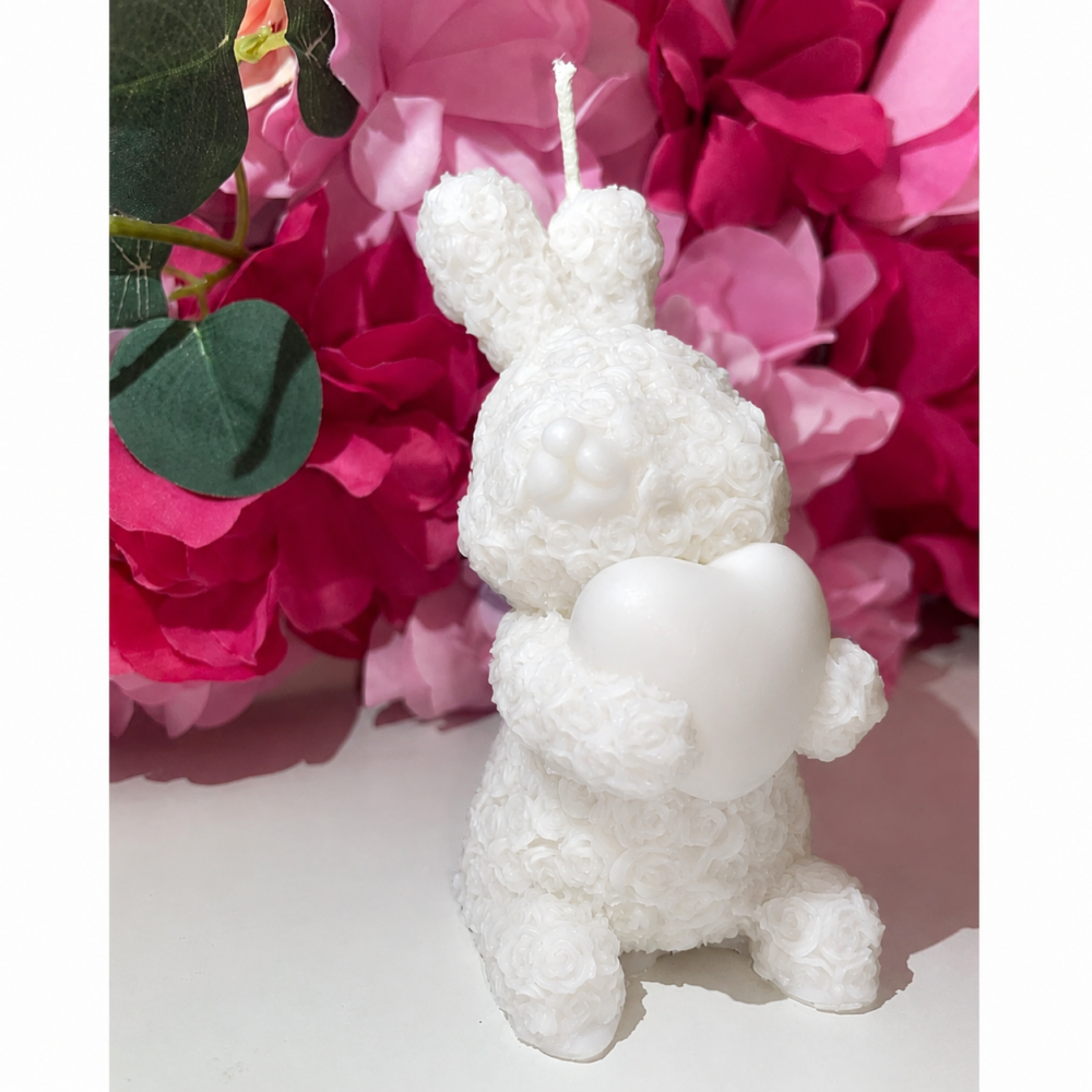 Bunny flower Αρωματικό χειροποίητο φυτικό κερί σόγιας | Candlespap.gr