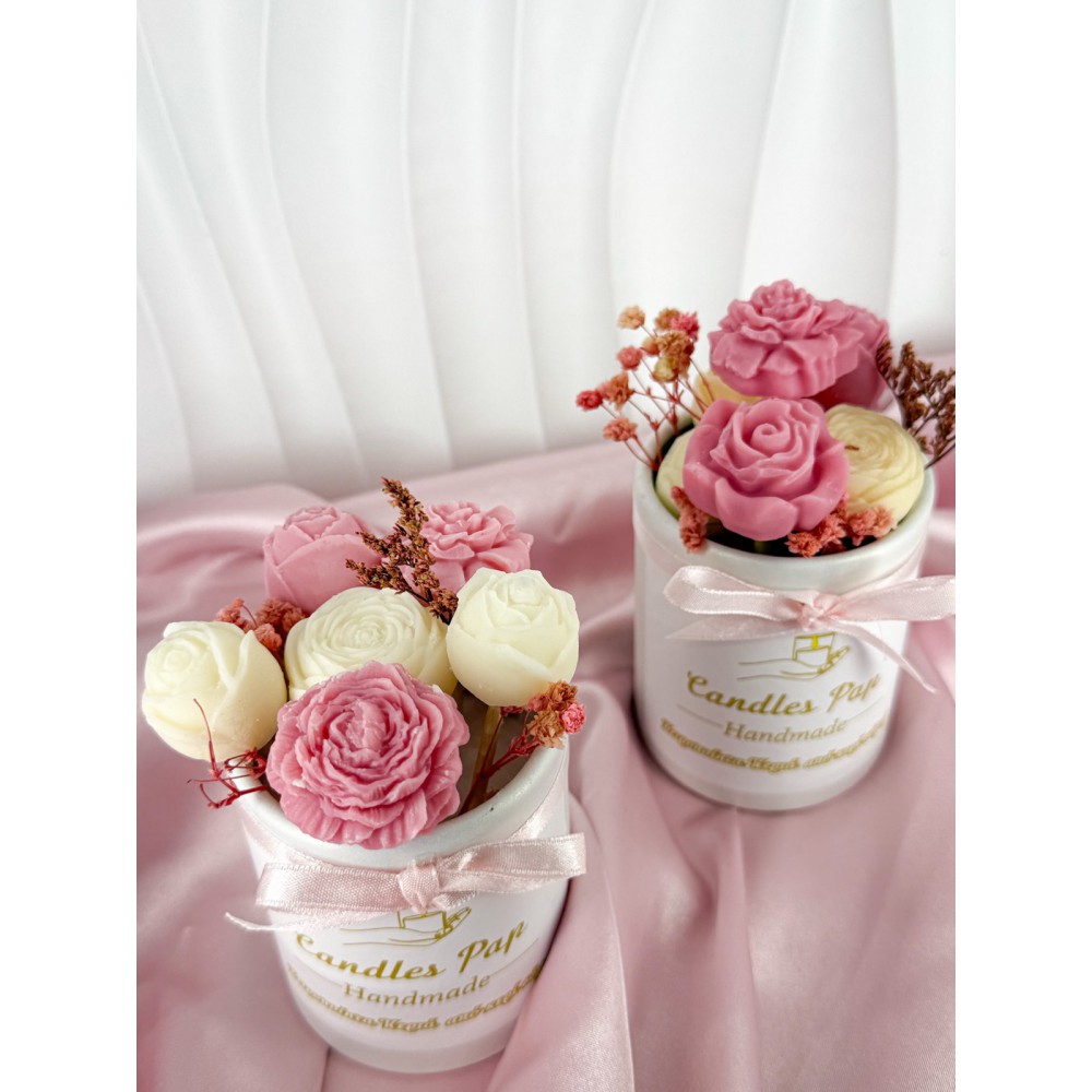 ❤️Candle Bouquet Box | Candlespap.gr