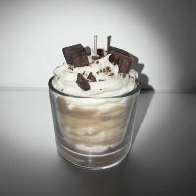 Chocolate Heaven Handmade aromatic candle soy