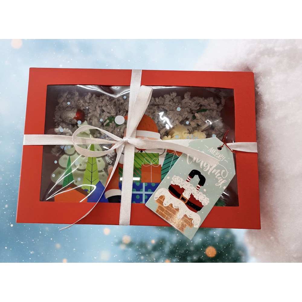 Christmas gift box Αρωματικά χειροποίητα φυτικά κεριά σόγιας | Candlespap.gr