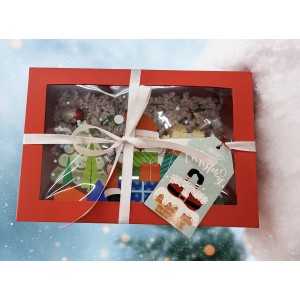 Christmas gift box Soya handmade candles | Candlespap.gr