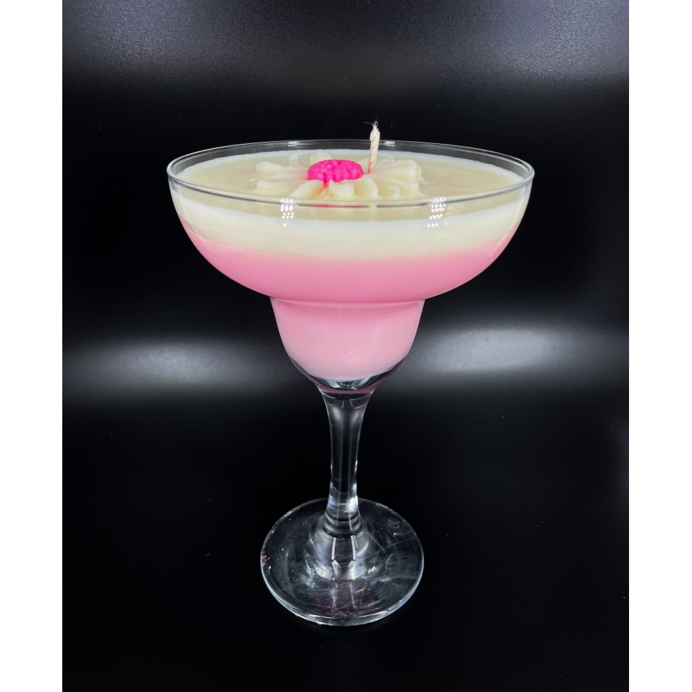 Cocktail Margarita Handmade Scented Candle Plant-Based Soy Wax | Candlespap.gr