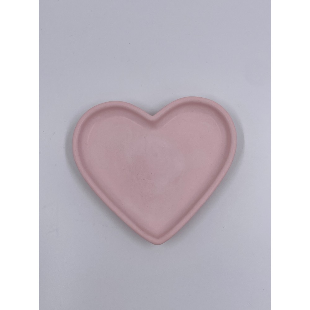 Decorative Heart ❤ Shaped Tray - Handmade Decor | Candlespap.gr