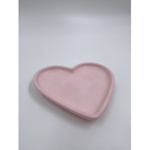 Decorative Heart ❤ Shaped Tray - Handmade Decor | Candlespap.gr