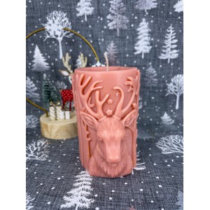 Deer tree candle Αρωματικό χειροποίητο φυτικό κερί σόγιας | Candlespap.gr