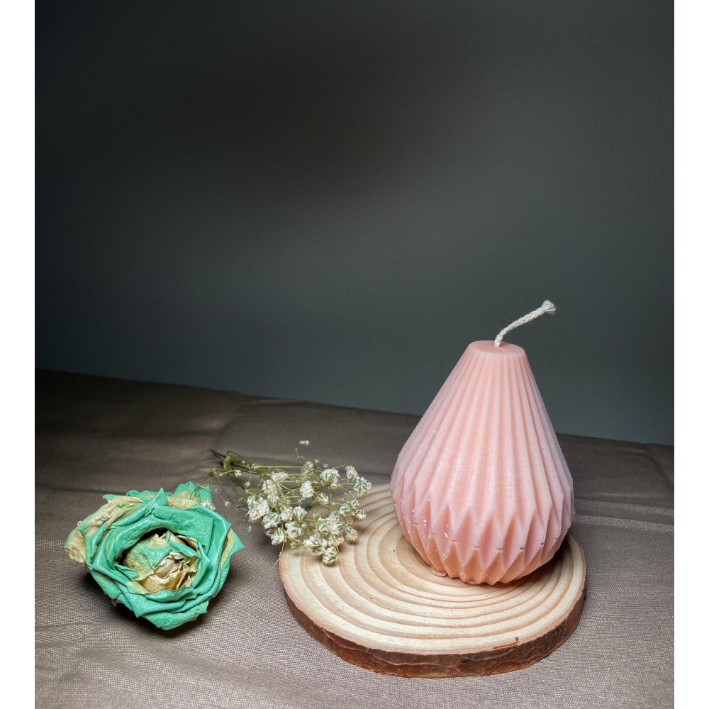 Diamond Pear Flower Handmade Scented Candle Plant-Based Soy Wax - Offers | Candlespap.gr