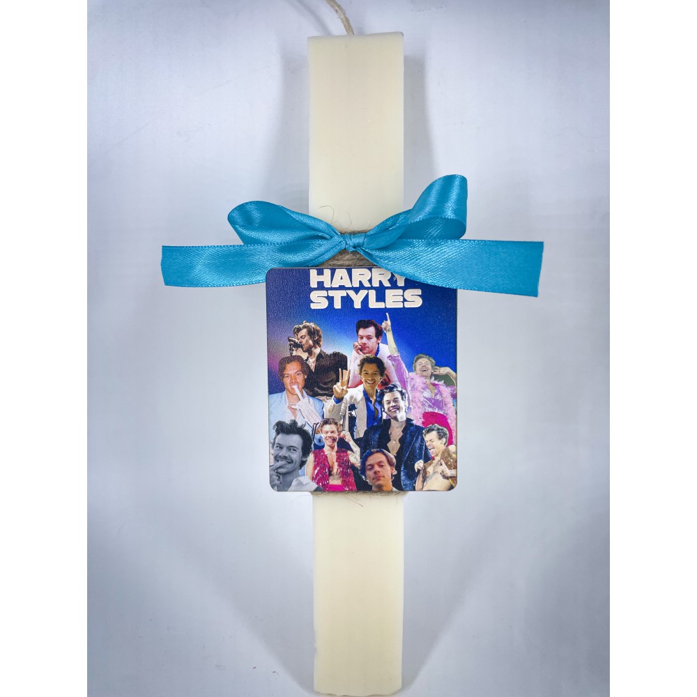 Harry Styles Easter candle – handmade scented candle from plant-based soy wax - Easter Candles | Candlespap.gr
