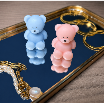 Junior Teddy Bear Αρωματικό χειροποίητο φυτικό κερί σόγιας