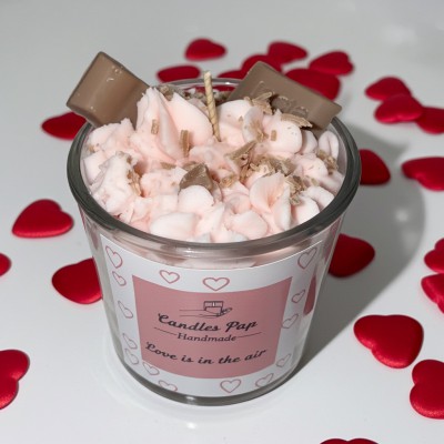 ❤️Lacta kiss Αρωματικό χειροποίητο φυτικό κερί σόγιας 