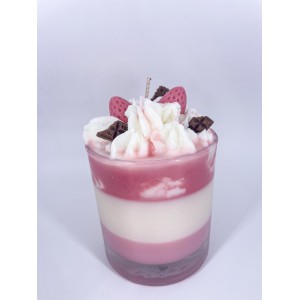 Milkshake Magic Handmade Scented Candle Plant-Based Soy Wax | Candlespap.gr
