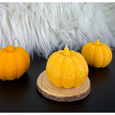 Mini Pumpkin Αρωματικό χειροποίητο φυτικό κερί σόγιας 