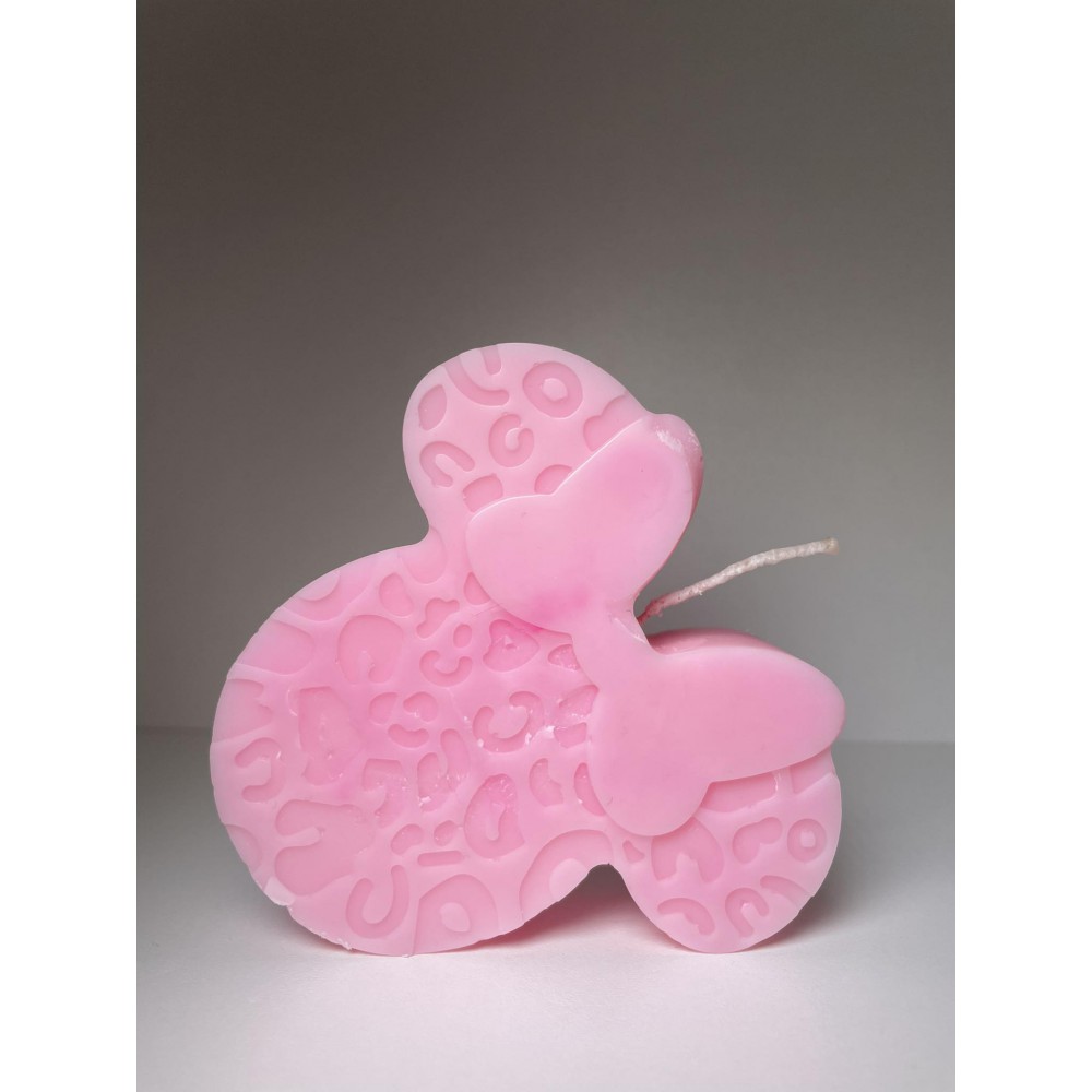 Minnie Mouse candle Handmade Scented Candle Plant-Based Soy Wax - Candles | Candlespap.gr