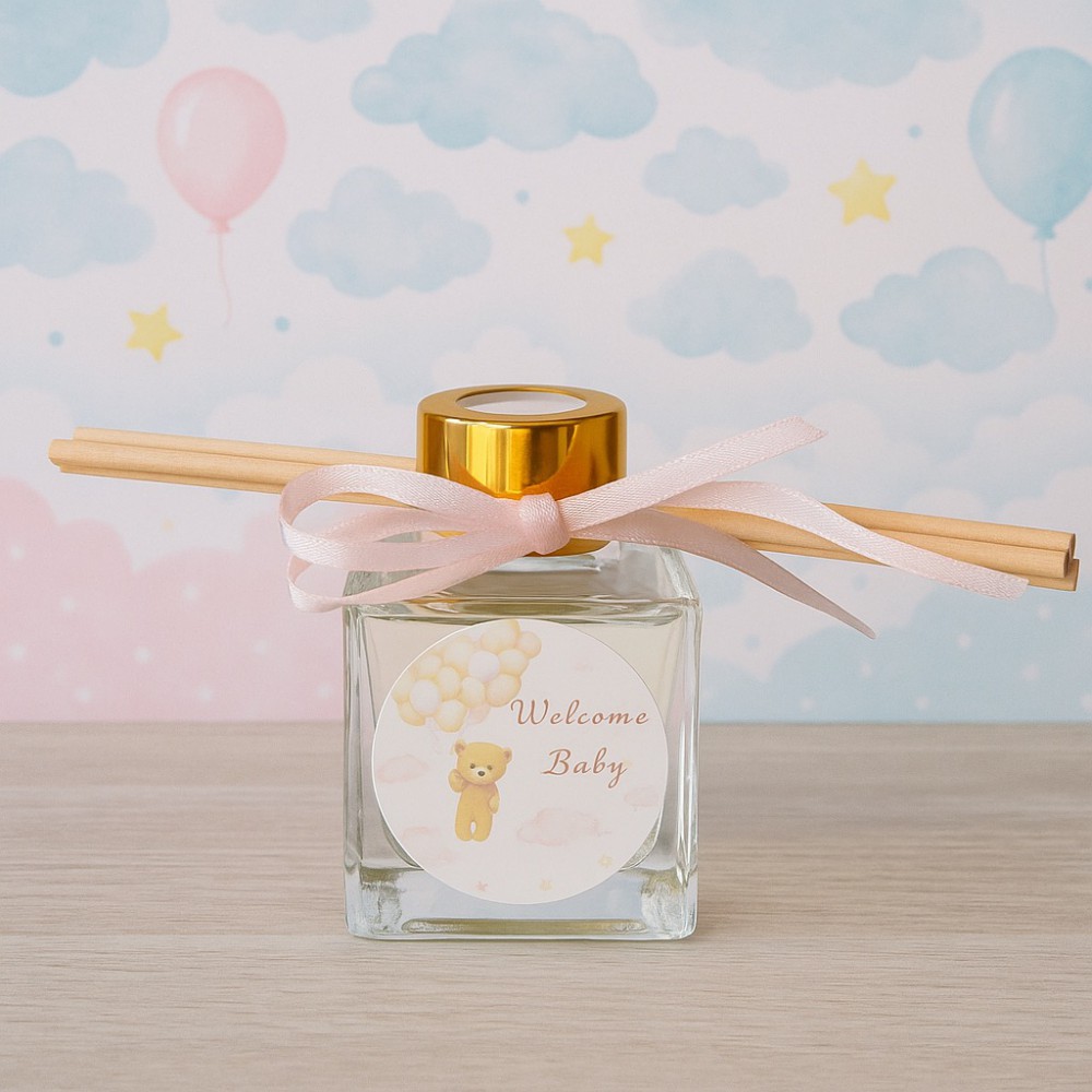 Παιδική Μπομπονιέρα Αρωματικό Χώρου 50ml με Sticks | Candlespap.gr