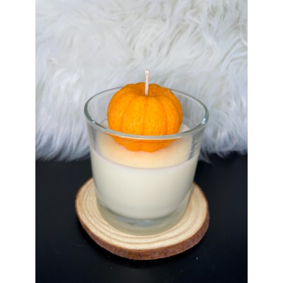 Pumpkin Candles Αρωματικό χειροποίητο φυτικό κερί σόγιας