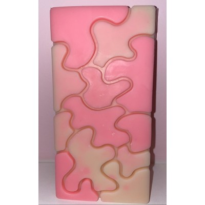 Puzzle Chocolate Αρωματικό χειροποίητο φυτικό κερί σόγιας