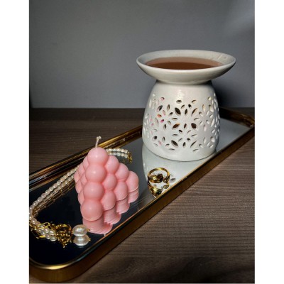 Pyramid Bubble Handmade Scented Candle Plant-Based Soy Wax