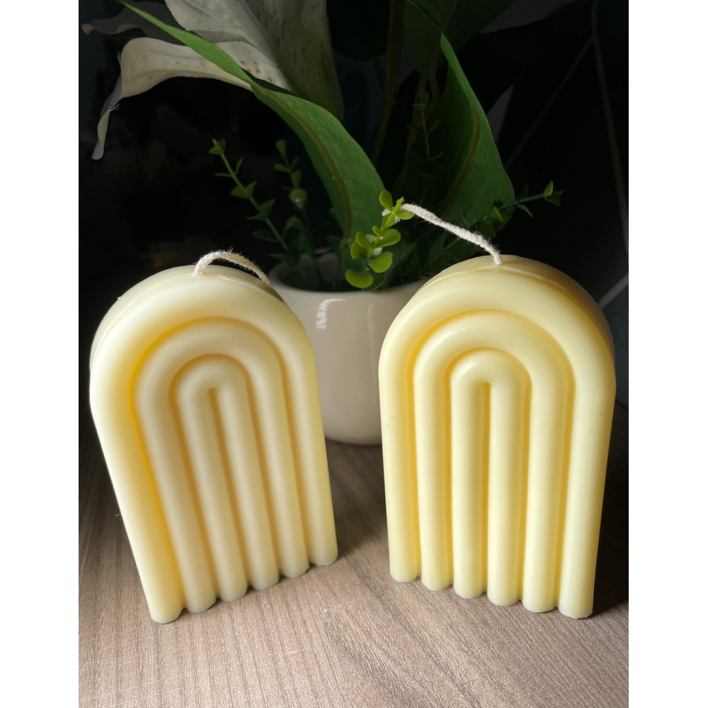 Rainbow  Handmade Scented Candle Plant-Based Soy Wax - Candles | Candlespap.gr