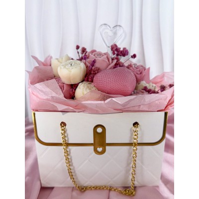 ❤️Romantic Bag Of Candles Flowers