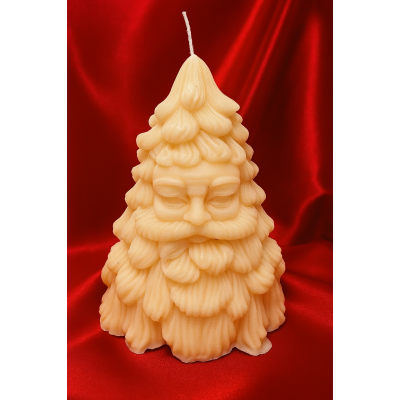 Santa tree Soy handmade candle