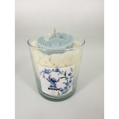 Stitch in Bloom Αρωματικό Χειροποίητο φυτικό κερί σόγιας