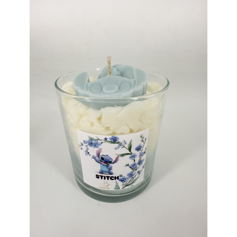 Stitch in Bloom Handmade Scented Candle Plant-Based Soy Wax | Candlespap.gr