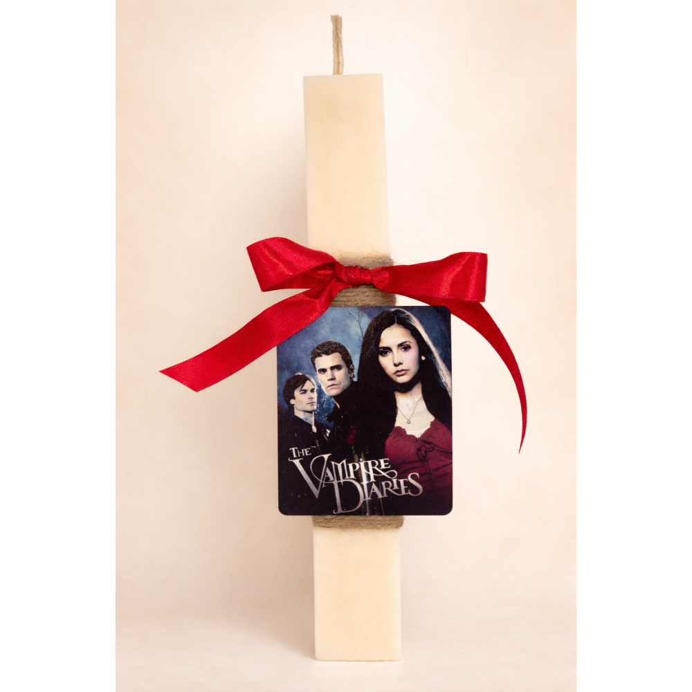 The Vampire Diaries Easter Candle -  | Candlespap.gr