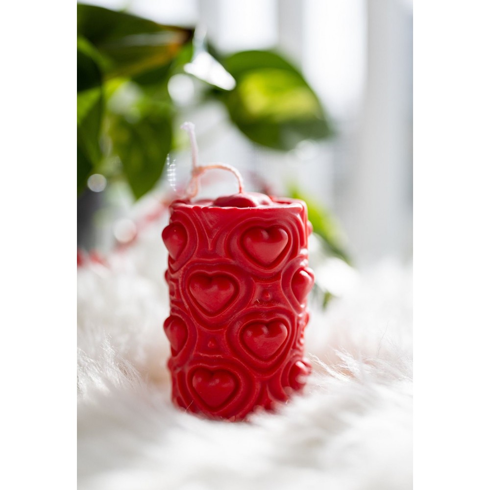 Tower heart Handmade Scented Candle Plant-Based Soy Wax - Candles | Candlespap.gr