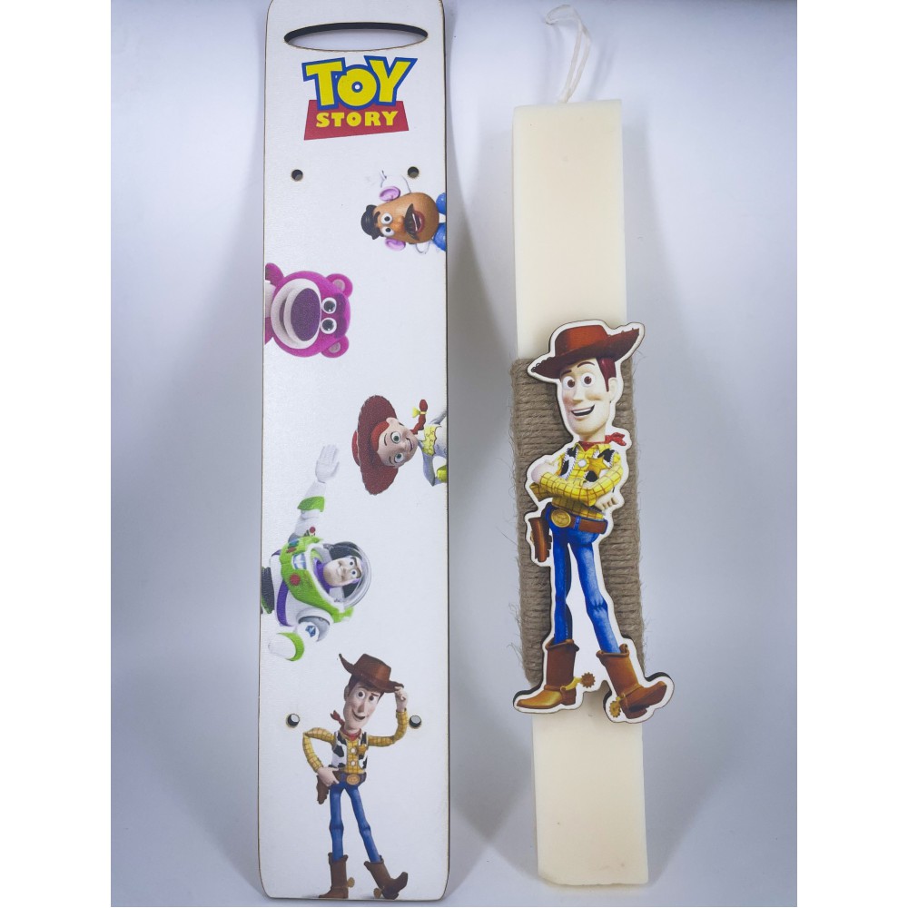 Toy Story Scented Handmade Soy Wax Easter Candle - Easter Candles | Candlespap.gr