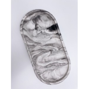 Tray / Porcelain Base - Handmade Decor | Candlespap.gr