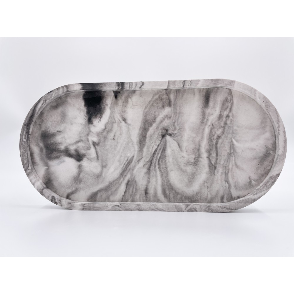 Tray / Porcelain Base - Handmade Decor | Candlespap.gr