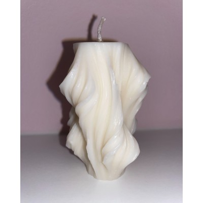 Wavy Handmade Scented Candle Plant-Based Soy Wax