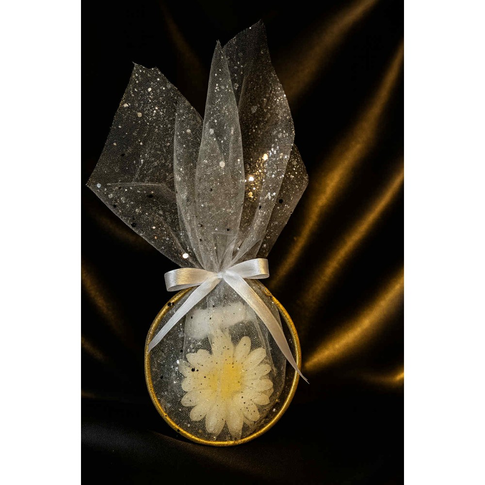 Wedding Favor Wreath – Daisy | Candlespap.gr