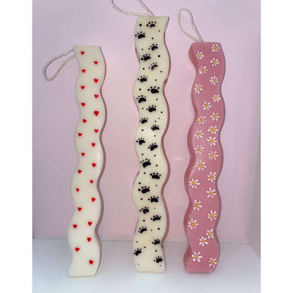 Λαμπάδες ζωγραφισμένες στο χέρι, φτιαγμένες με αγάπη για εσάς. -  | Candlespap.gr