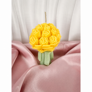 ❤️Bouquet Candle Handmade Scented Candle Plant-Based Soy Wax | Candlespap.gr