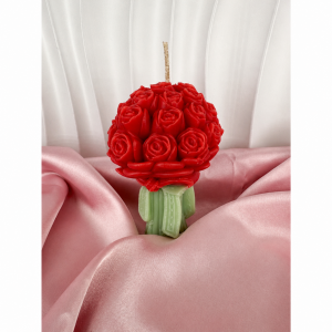 ❤️Bouquet Candle Αρωματικό χειροποίητο φυτικό κερί σόγιας | Candlespap.gr