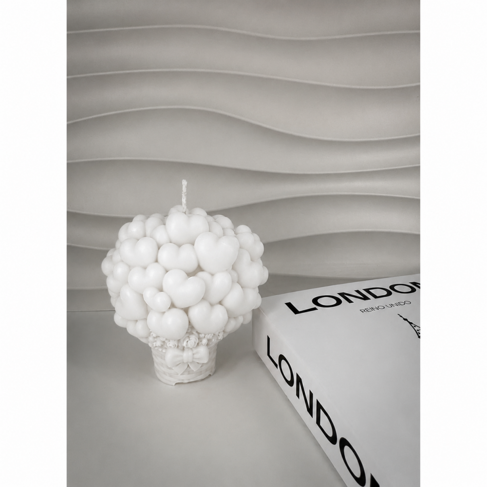 ❤️Romantic Bloom Candle | Candlespap.gr