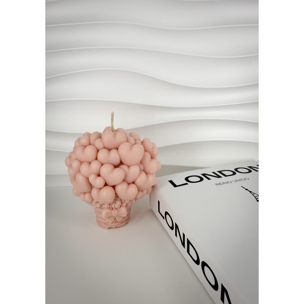 ❤️Romantic Bloom Candle | Candlespap.gr